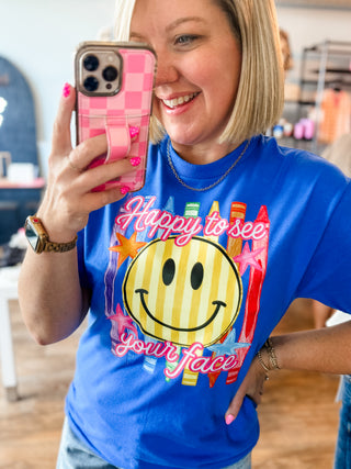 Happy To See You Graphic Tee