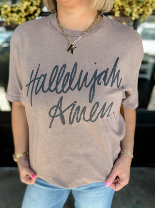 Hallelujah Amen Graphic Tee