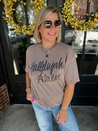 Hallelujah Amen Graphic Tee