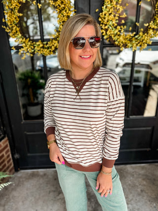 Sideline Stripe Pullover | Multiple Colors