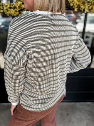 Canyon Creek Stripe Pullover | Multiple Colors