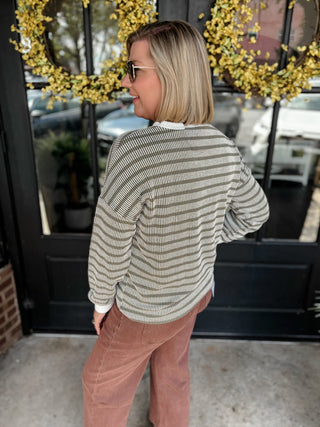 Canyon Creek Stripe Pullover | Multiple Colors
