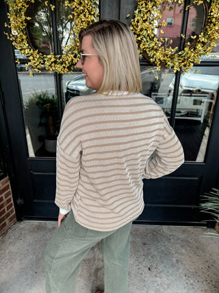Canyon Creek Stripe Pullover | Multiple Colors