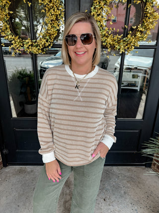 Canyon Creek Stripe Pullover | Multiple Colors