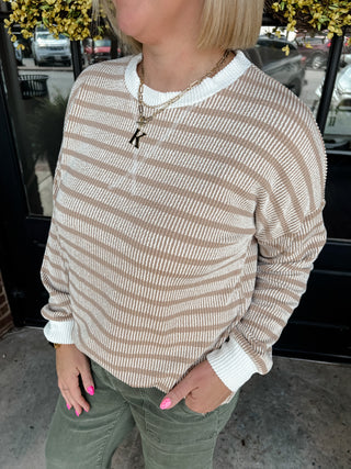 Canyon Creek Stripe Pullover | Multiple Colors