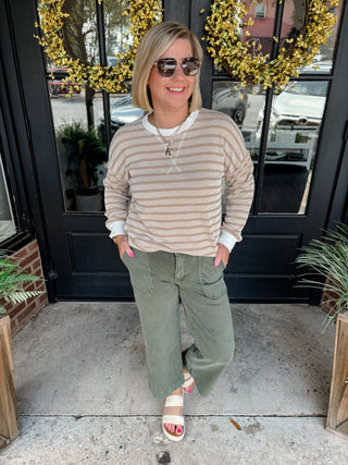 Canyon Creek Stripe Pullover | Multiple Colors