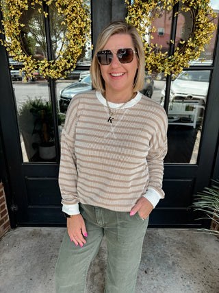 Canyon Creek Stripe Pullover | Multiple Colors