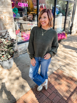 Soft Focus Balloon Sleeve Sweater