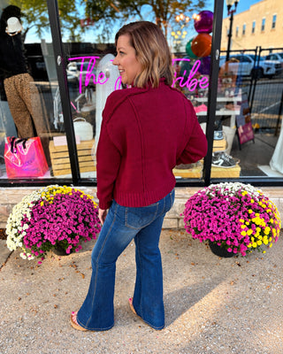 After Hours Mockneck Sweater