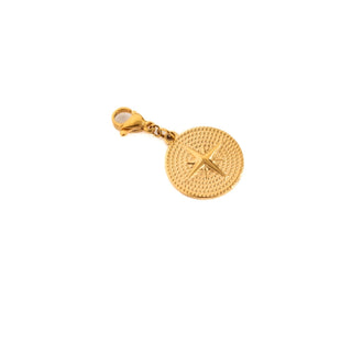 Textured Compass | Chanelle Charm Bar