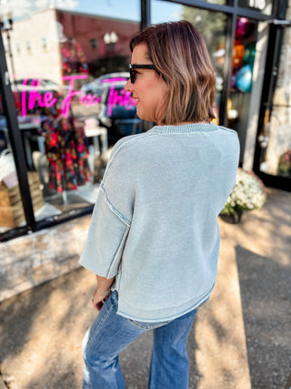 Washed & Worn Boxy Sweater