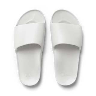 White - Archies Arch Support Slides