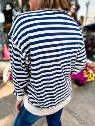 Stripe Theory Sweatshirt