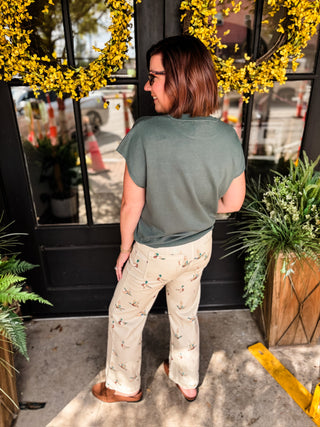 Mallard Moment Wide Leg Jeans