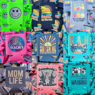 Summer Can Coolers