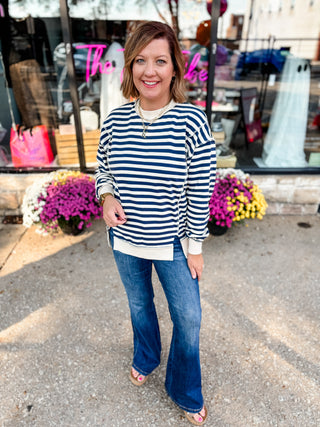 Stripe Theory Sweatshirt