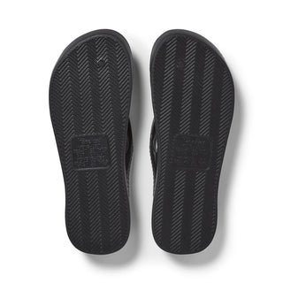 Black - Archies Arch Support Flip Flops