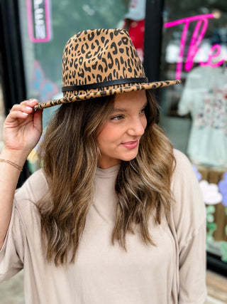 Wool Leopard Hat