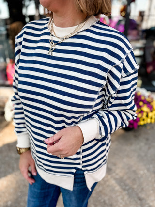 Stripe Theory Sweatshirt