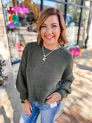 Soft Focus Balloon Sleeve Sweater