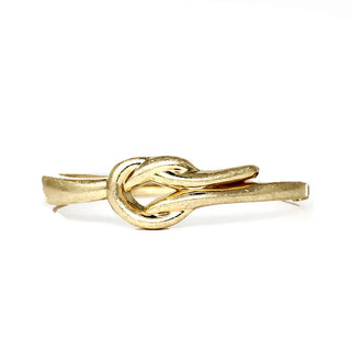 Gold Geometric Hinged Bangle