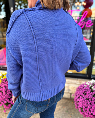 After Hours Mockneck Sweater