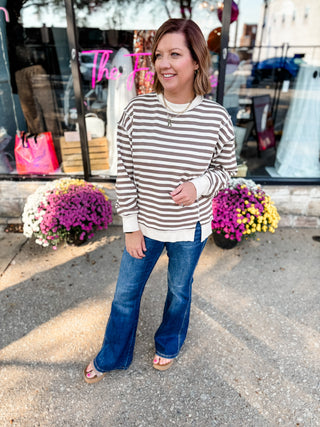 Stripe Theory Sweatshirt