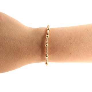 Lively Bracelet in Gold | Beaded Blondes