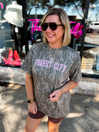 Forest City Camo Mossy Oak Tee
