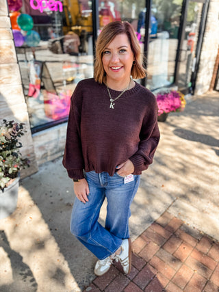 Soft Focus Balloon Sleeve Sweater