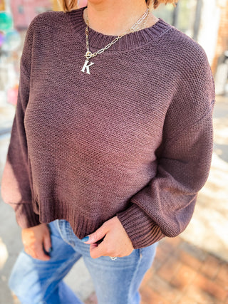 Soft Focus Balloon Sleeve Sweater