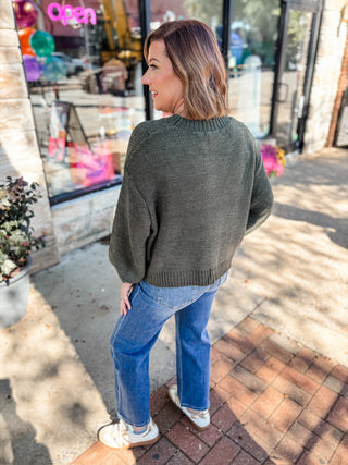 Soft Focus Balloon Sleeve Sweater