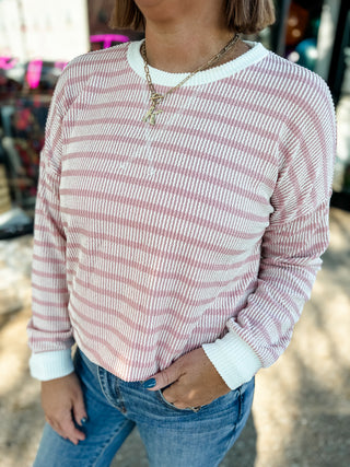 Canyon Creek Stripe Pullover | Multiple Colors