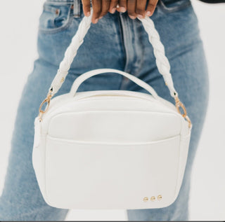 Cream Harriet Handle Crossbody