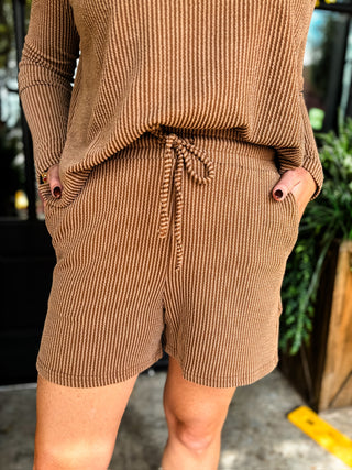 Easy Does It Long Sleeve Ribbed Set