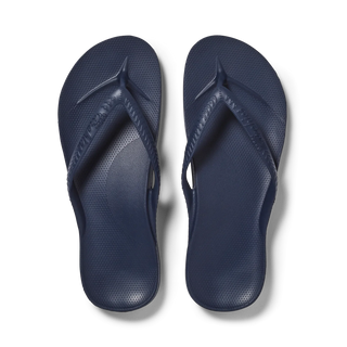 Navy - Archies Arch Support Flip Flops