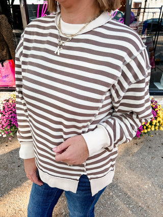 Stripe Theory Sweatshirt