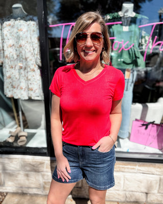 Back Flap Med Wash Shorts | Judy Blue