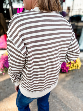 Stripe Theory Sweatshirt