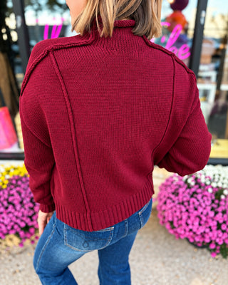 After Hours Mockneck Sweater