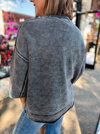 Washed & Worn Boxy Sweater