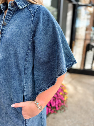 Blue Jean Baby Dress