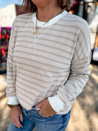 Canyon Creek Stripe Pullover | Multiple Colors