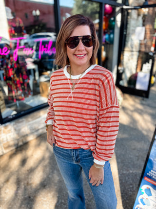 Canyon Creek Stripe Pullover | Multiple Colors