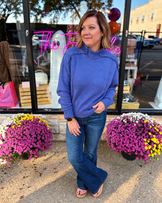 After Hours Mockneck Sweater