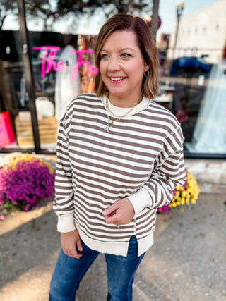 Stripe Theory Sweatshirt