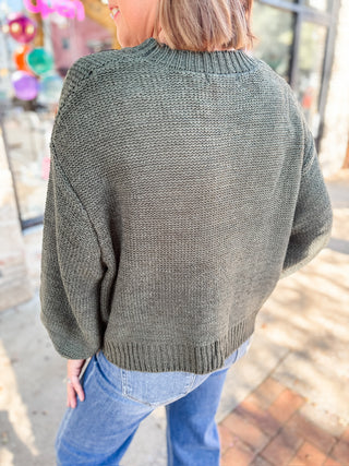 Soft Focus Balloon Sleeve Sweater