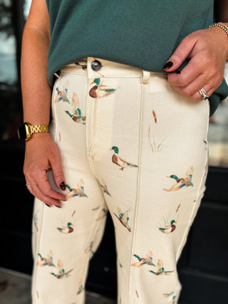 Mallard Moment Wide Leg Jeans