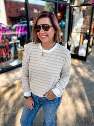 Canyon Creek Stripe Pullover | Multiple Colors