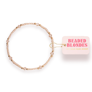 Champagne Eleanor Bracelet | Beaded Blondes